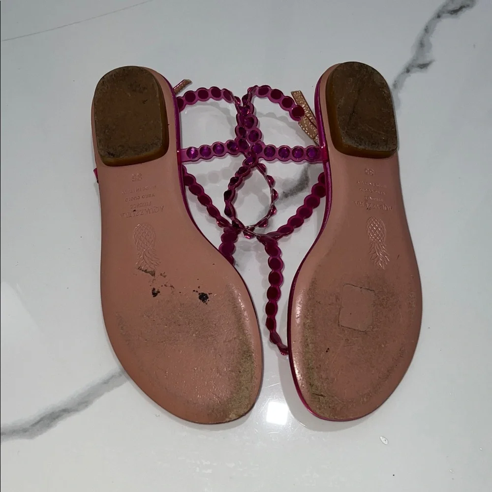 Aquazzura Fuchsia Sandals for Women